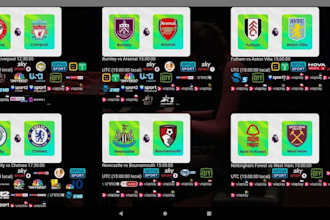 develop, ios and samsung TV apps with control panel