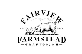 design cutting edge classic farmstead brand logo