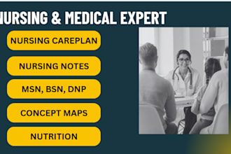 do nursing care plan, picot concept map, soap, and progress notes
