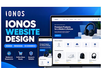 do ionos website design, ionos website redesign, ionos website ecommerce website