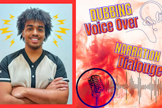 provide natural dubbing and adr voice acting for your video