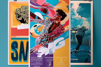 design a poster for your event, product or show