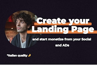 create the best landing page for your products