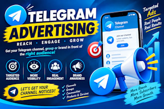 advertise your telegram channel to targeted audiences and increase visibility