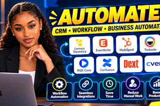 automate lemon squeezy eventbrite hubspot taskade bqe core confluence dext cvent