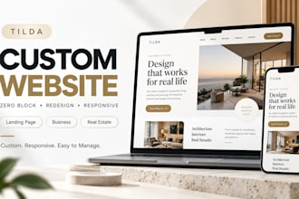 build custom tilda zero block features and redesign your tilda website