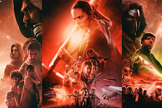 design a professional movie poster, film poster, poster