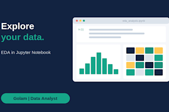 do exploratory data analysis and visualization in a jupyter notebook