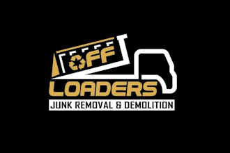 design artwork logo for a junk removal demolition company