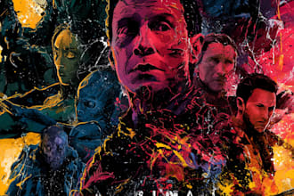 design a movie poster for you