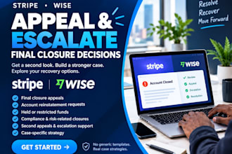 appeal stripe or wise account final closure decisions