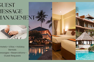 manage guest messages and reservations for your property