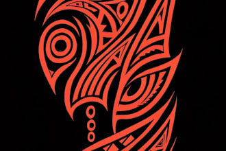 tribal tattoo design contact me for tribal tattoo