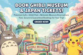 buy ghibli museum tickets for you