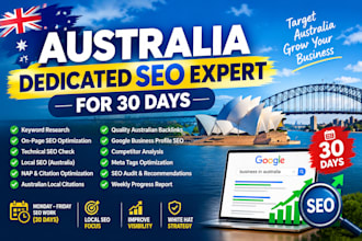 be your dedicated australian local seo expert mon to fri