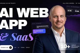 build your ai web app or saas mvp