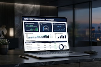 provide a real estate investment and rental roi spreadsheet