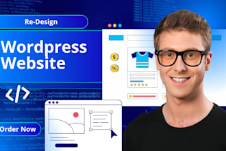 redesign your wordpress website