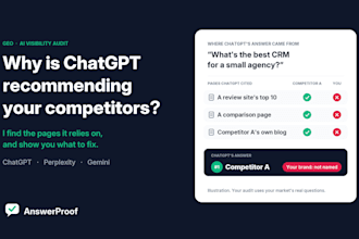 show why you dont appear in chatgpt recommendations but your competitors do