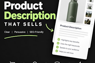 write a product description