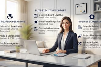 be your executive virtual assistant
