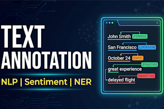 label text data for nlp and sentiment analysis