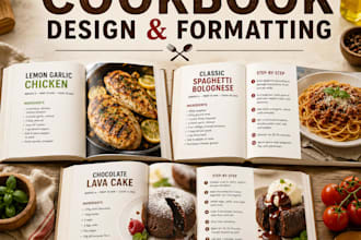 design and format your cookbook for kdp and print