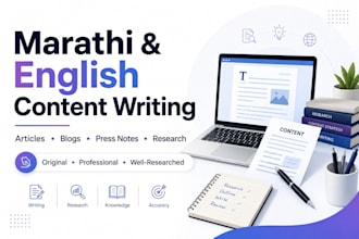 write and translate article and blog posts