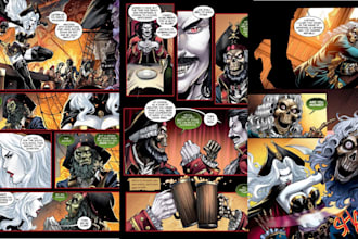 illustrate comic book manga comic book artist graphic novel cover art