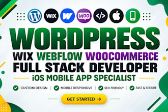 build wordpress ecommerce website woocommerce online store design redesign
