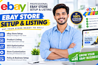 do etsy creation,  etsy store setup and etsy listing