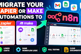 migrate your zapier or make automations to n8n and cut costs