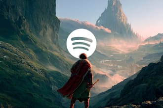 design a fantasy spotify album cover art