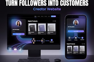 build a creator website with calendly whop newsletter and SEO