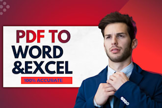 convert PDF to word, excel, or powerpoint professionally