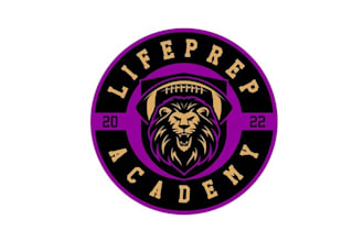 design eye catching life prep academy logo