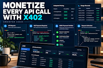 integrate x402 stablecoin payments into your ai agent API or mcp server