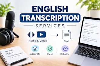 accurately transcribe audio and video files