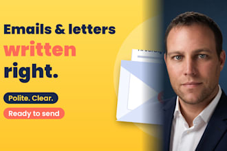 write professional business emails and replies in australian english