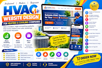 design hvac construction website plumbing website roofing website hvac website