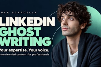 ghostwrite linkedin posts in your voice