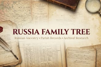 trace russia family lineage imperial records parish registers and ancestral root