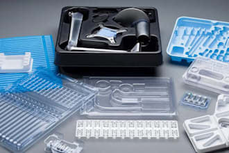 design custom thermoformed trays clamshells vacuum formed packaging inserts