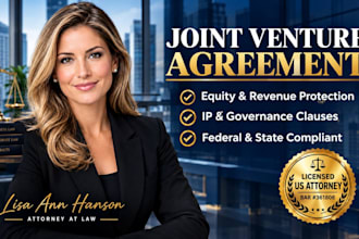 draft a professional joint venture agreement contract