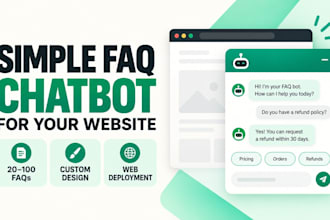 build a simple faq chatbot for your website