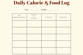 design digital planner and journal templates