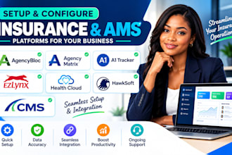 setup agencybloc ams agency matrix a1 tracker ezlynx health cloud hawksoft cms