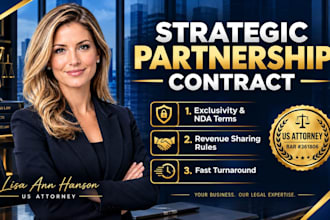 draft a strategic partnership agreement contract
