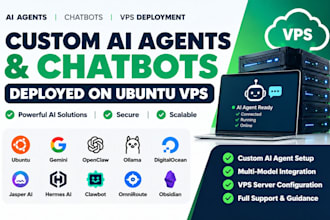 deploy ollama gemini hermes ai and openclaw chatbots on ubuntu vps server