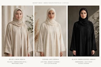 design modern ladies kamiz borka and abaya fashion design